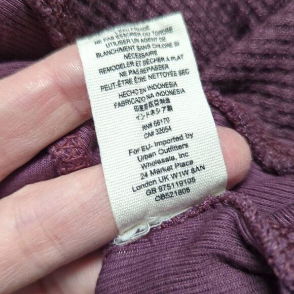 We The Free Malibu Purple Long Sleeve Thermal Top Woman's Size Medium OB8521803 - Picture 13 of 14